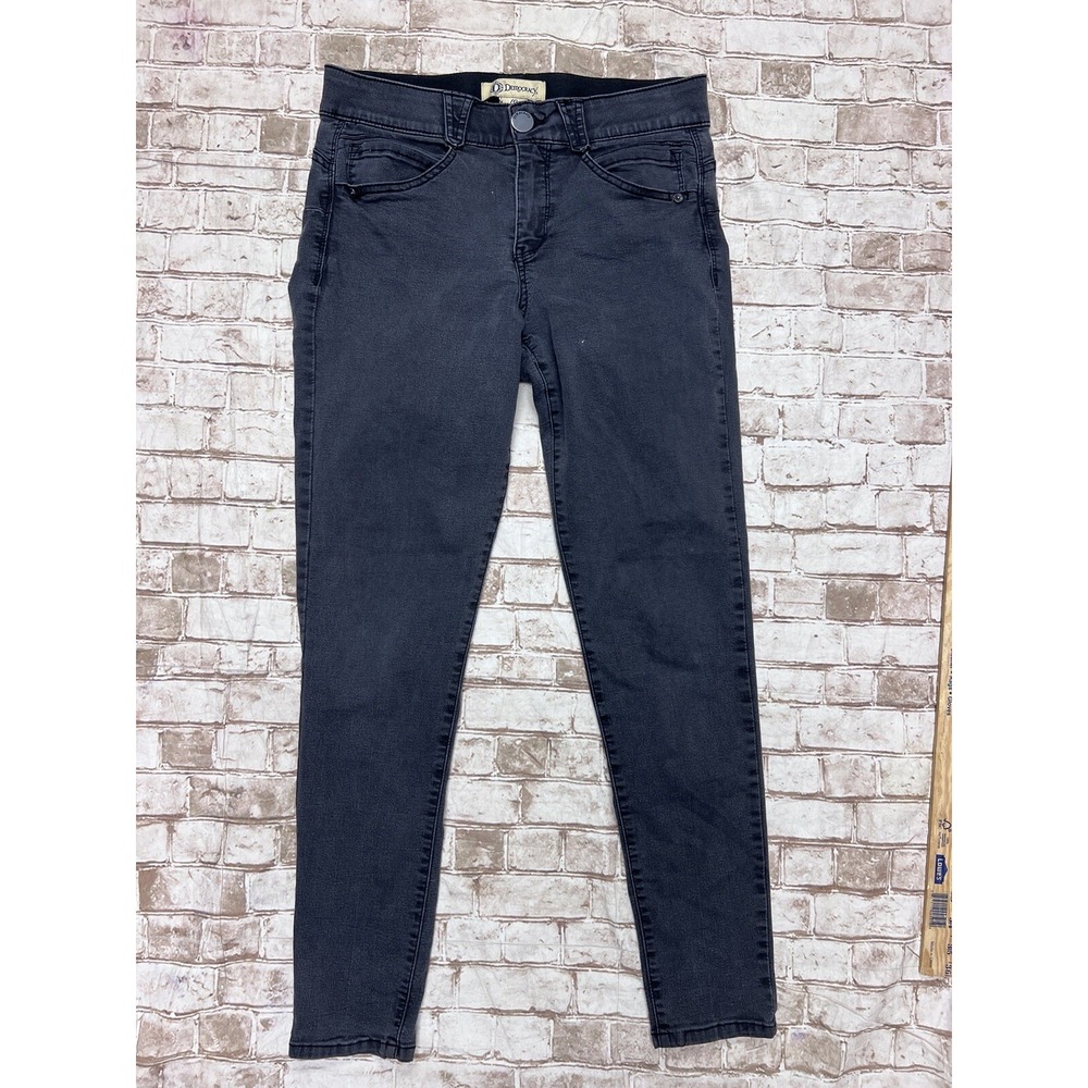 Democracy Jeans 10 Womens AB Technology Skinny Black Stretch